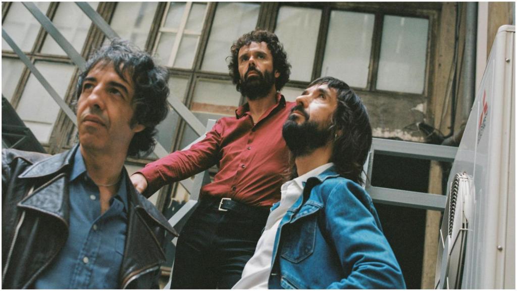 Marc Ros, Jesús Senra, y Axel Pi, integrantes de Sidonie.