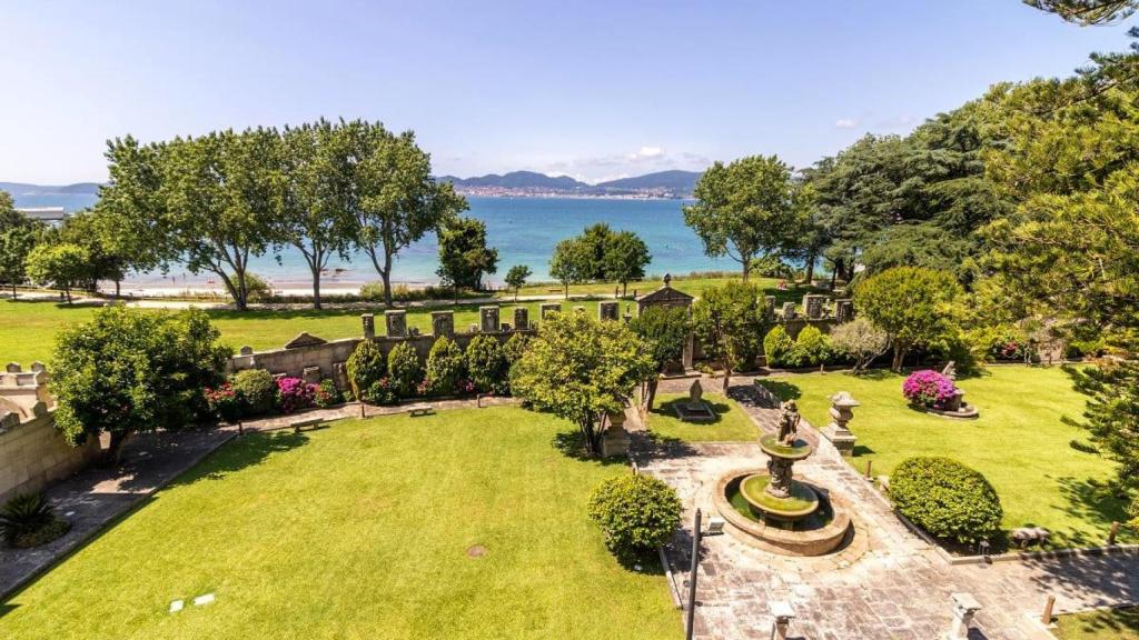 Vista exterior del Pazo Los Escudos