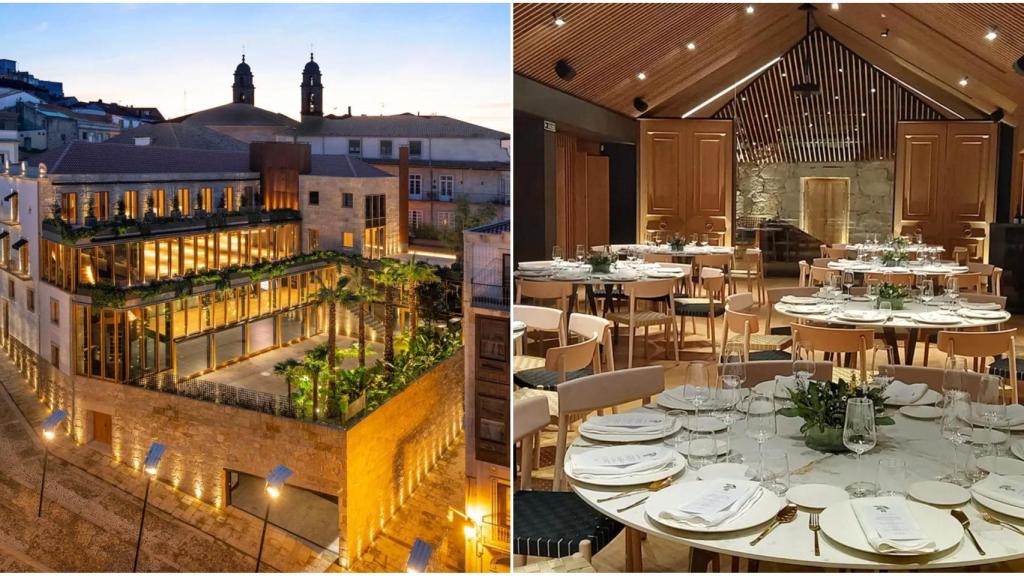 Exterior e interior del Palacio de la Oliva