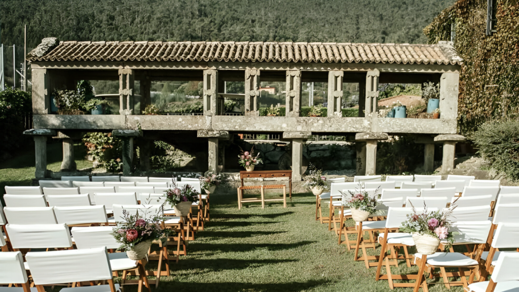 Decorado exterior en la Rectoral de Cobres