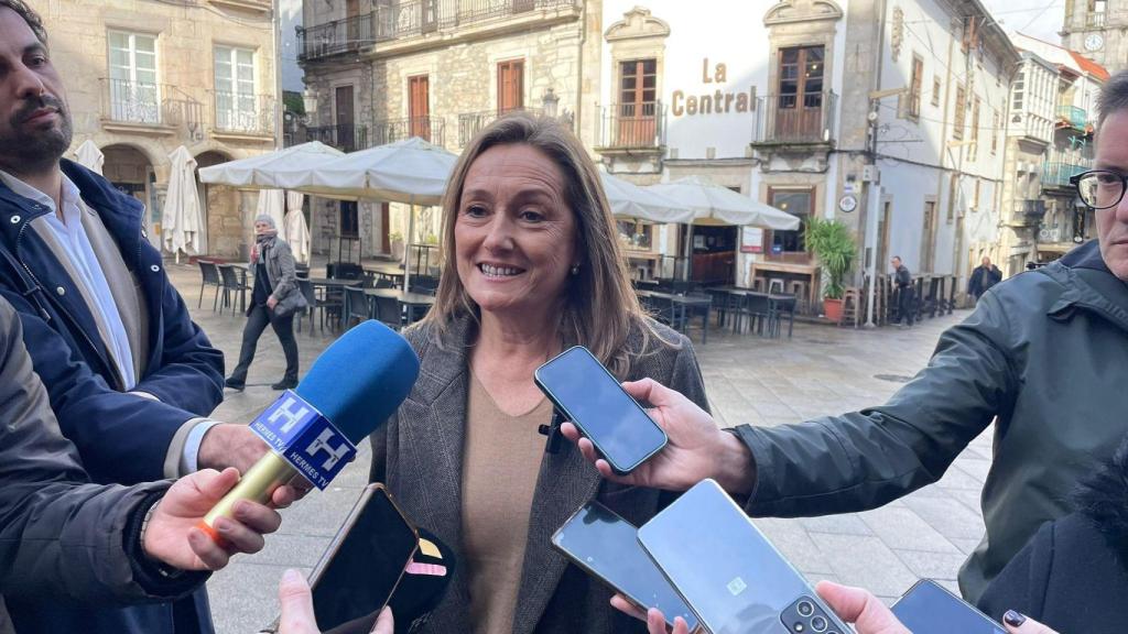 Luisa Sánchez, candidata a presidir el PP de Vigo.