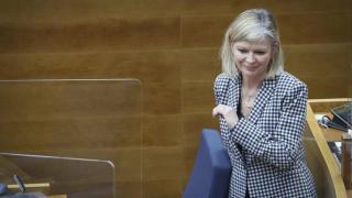 Gabriela Bravo en Les Corts Valencianes. Corts / José Cuéllar