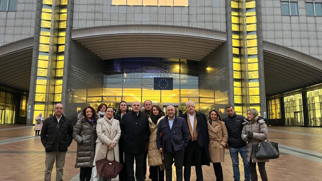 Visita de Asaja Castilla-La Mancha a Bruselas.