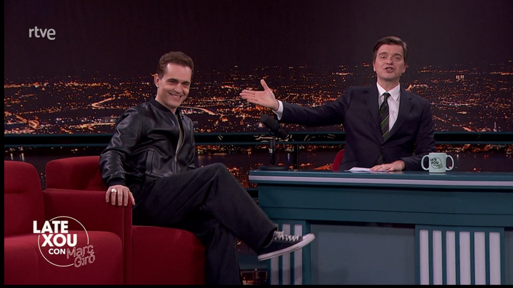 Pedro Alonso en el 'Late Xou' de RTVE
