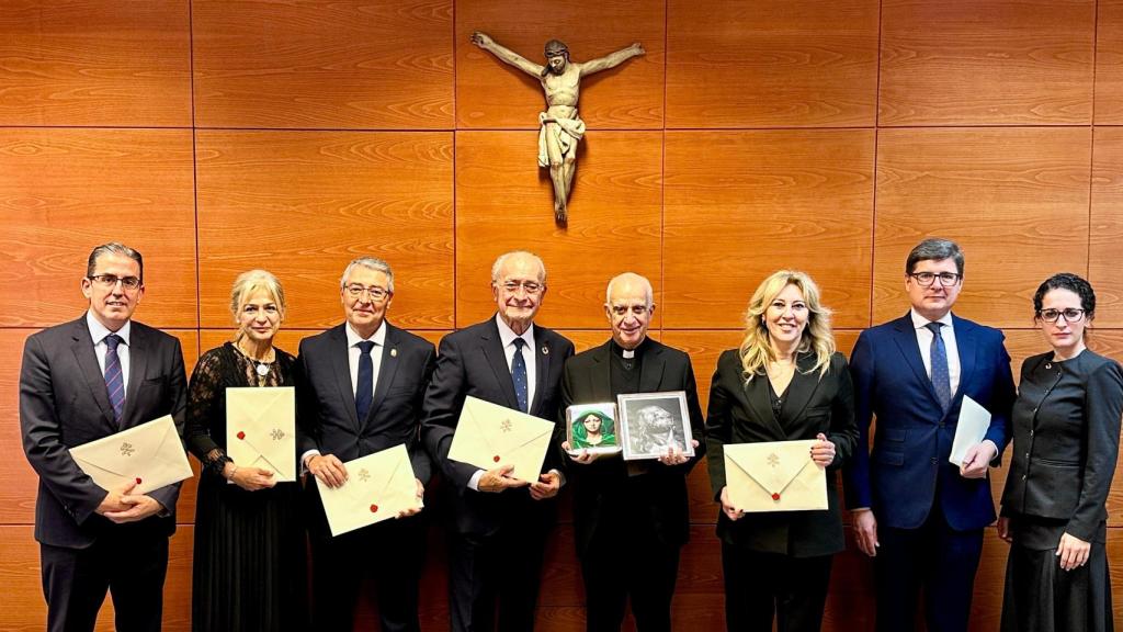 Reunión en el Vaticano.