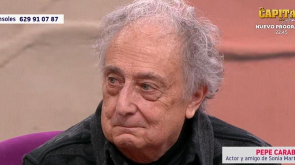 Pepe Carabias durante el programa de hoy.