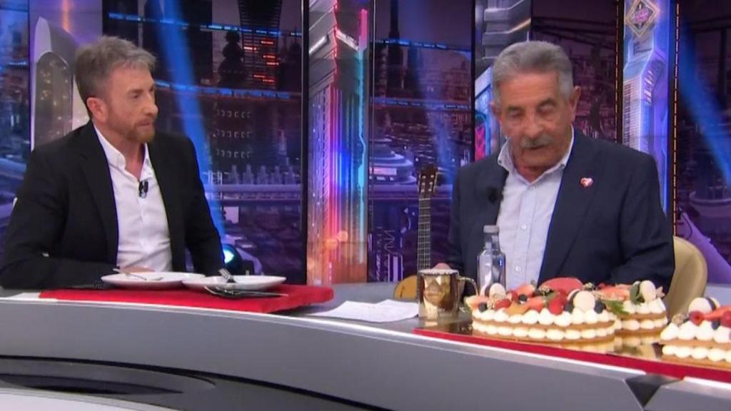 Miguel Ángel Revilla en 'El Hormiguero'.