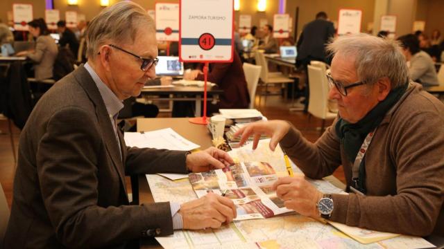 El concejal de Turismo de Zamora, Christoph Strieder, durante una de sus reuniones