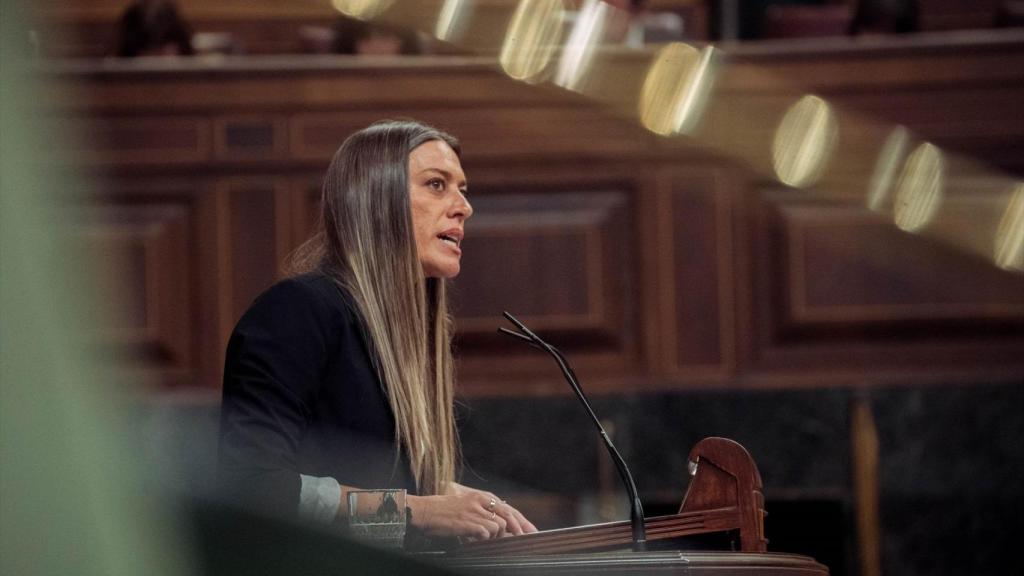 La portavoz de Junts en el Congreso de los Diputados, Míriam Nogueras, este miércoles.