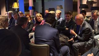 Reunión en Davos de la Iniciativa Ibérica de Industria y Transición Energética, iniciativa intersectorial liderada por McKinsey & Company y diversos líderes industriales