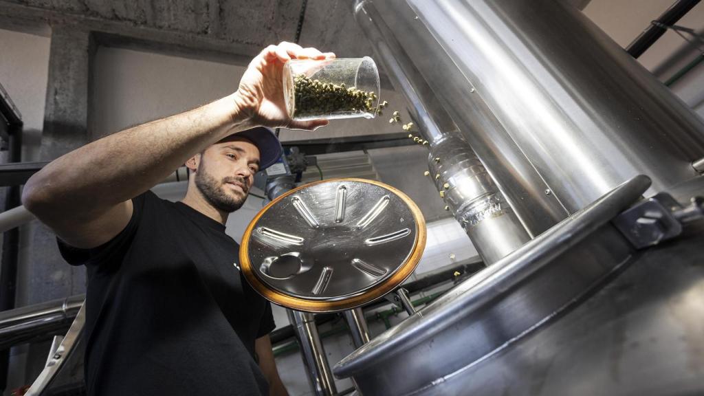 La Caníbal Fábrica de Cerveza produce 100.000 litros anuales.