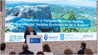 José Antonio Santiso durante la presentación en Fitur