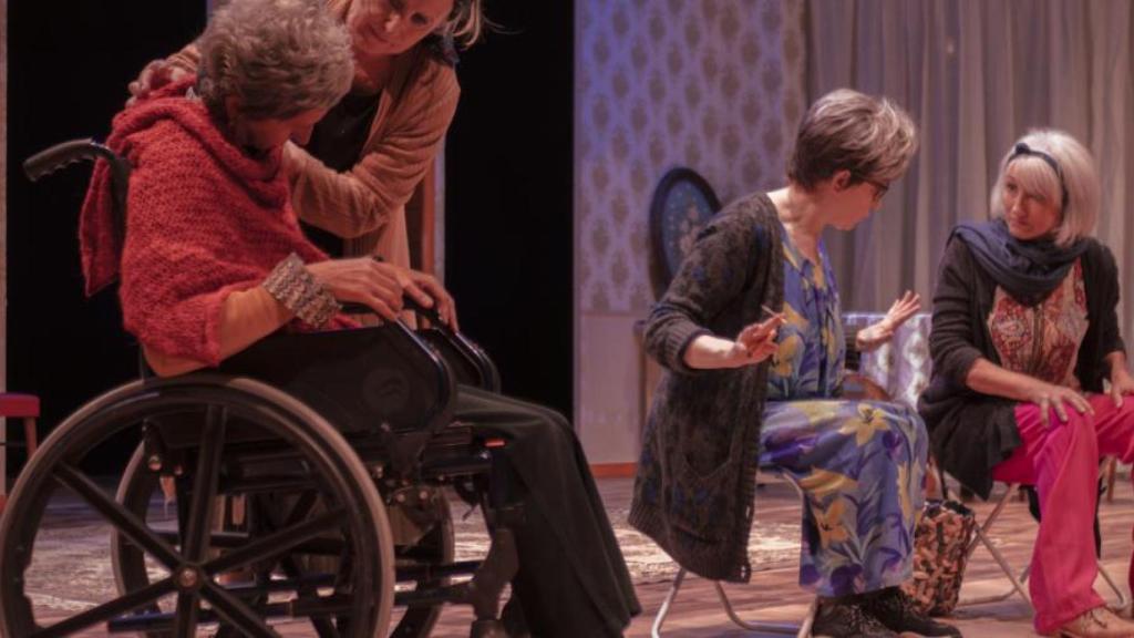 La obra 'As gardiás', este fin de semana en Santiago.