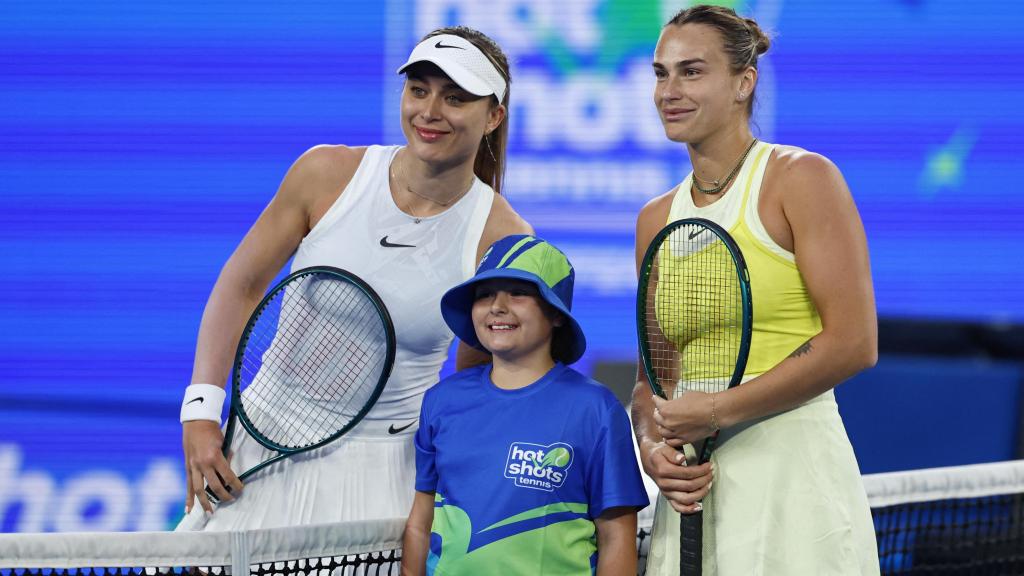Badosa y Sabalenka, en la semifinal del Open de Australia.