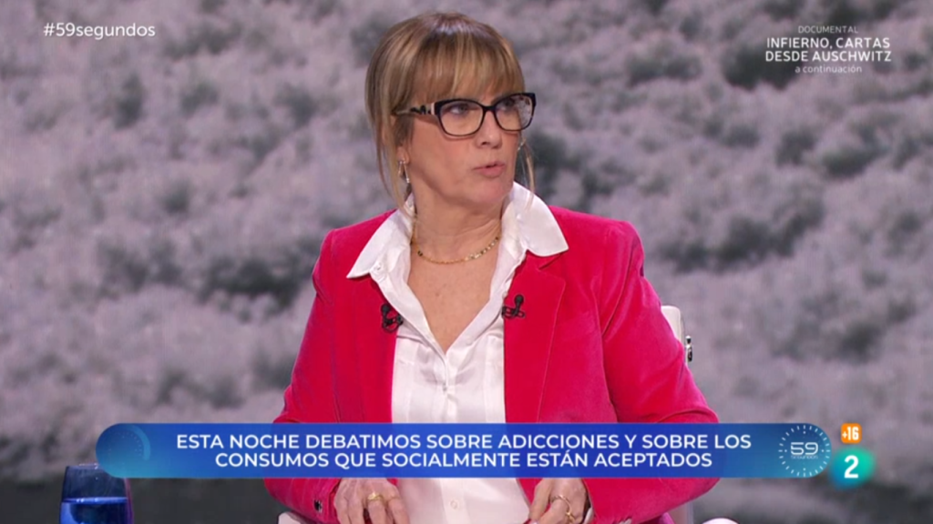 Gemma Nierga, presentadora de '59 segundos'.