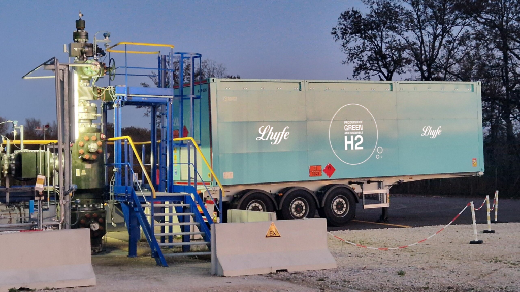 Proyecto HyPSTER  de Lhyfe que desarrolla el uso y almacenamiento del hidrógeno.