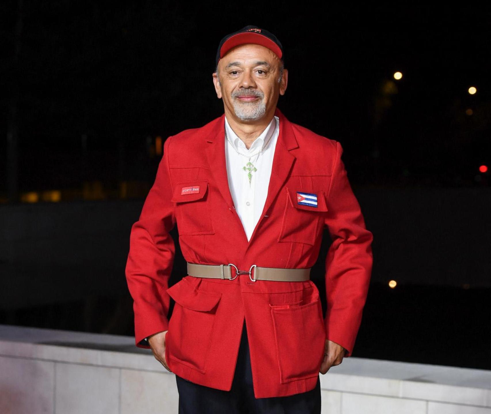 Fotografía del diseñador Christian Louboutin.