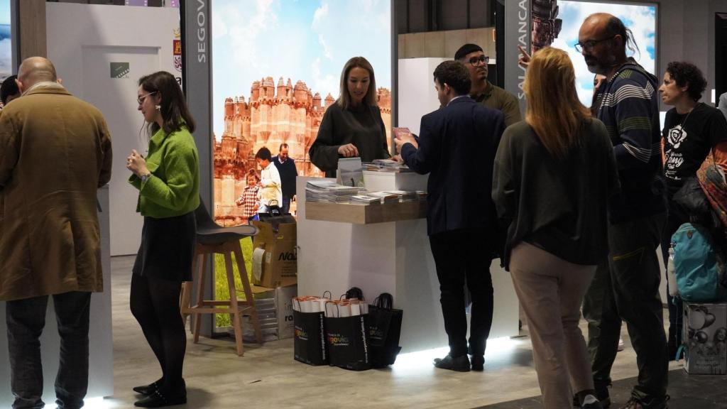 El stand de la Diputación de Segovia en Fitur