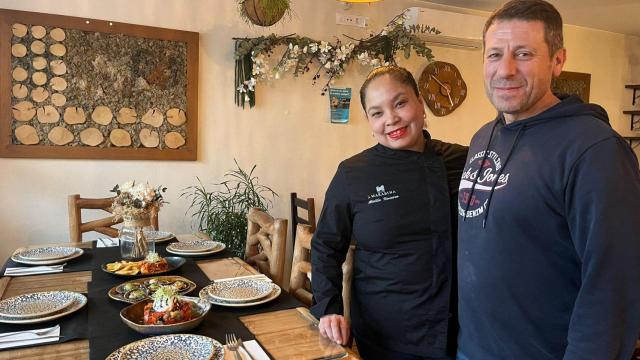 Mailín Romero y Alfredo González, propietarios de Casa Marabina