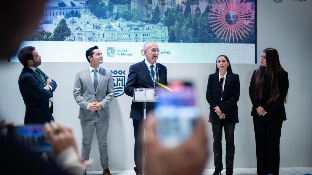 La presentación de la colaboración con México.