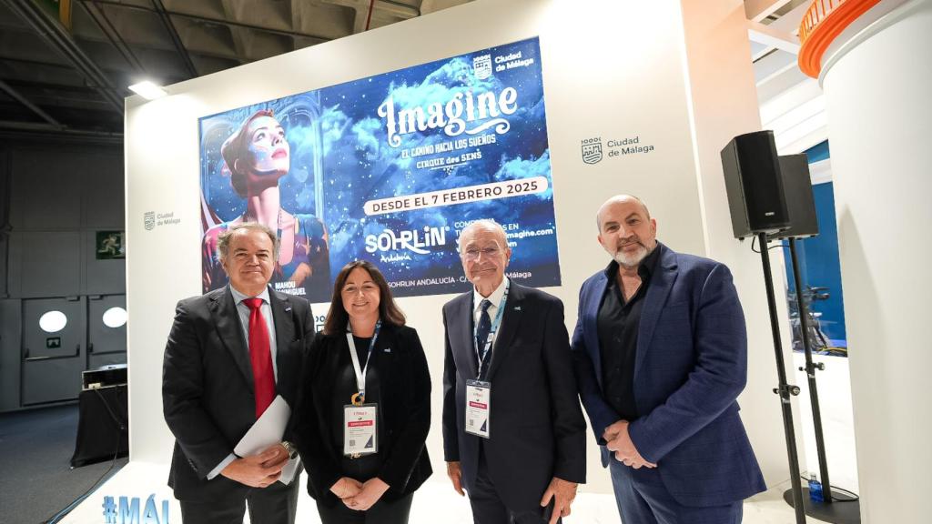 Un momento de la presentación de la programación cultural de Málaga.