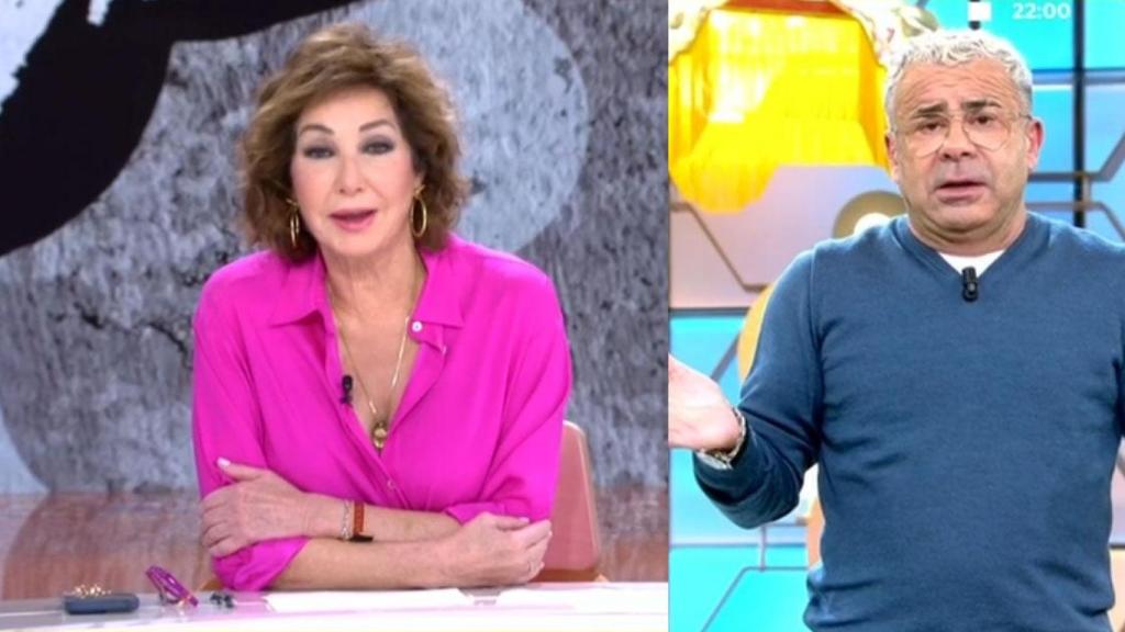 Ana Rosa Quintana y Jorge Javier Vázquez.