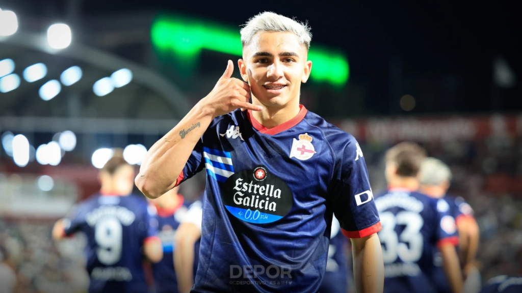 Yeremay, jugador del Deportivo