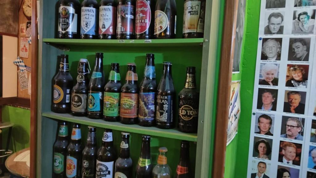 Los distintos tipos de cervezas en la Cervecería El Irlandés de Valladolid