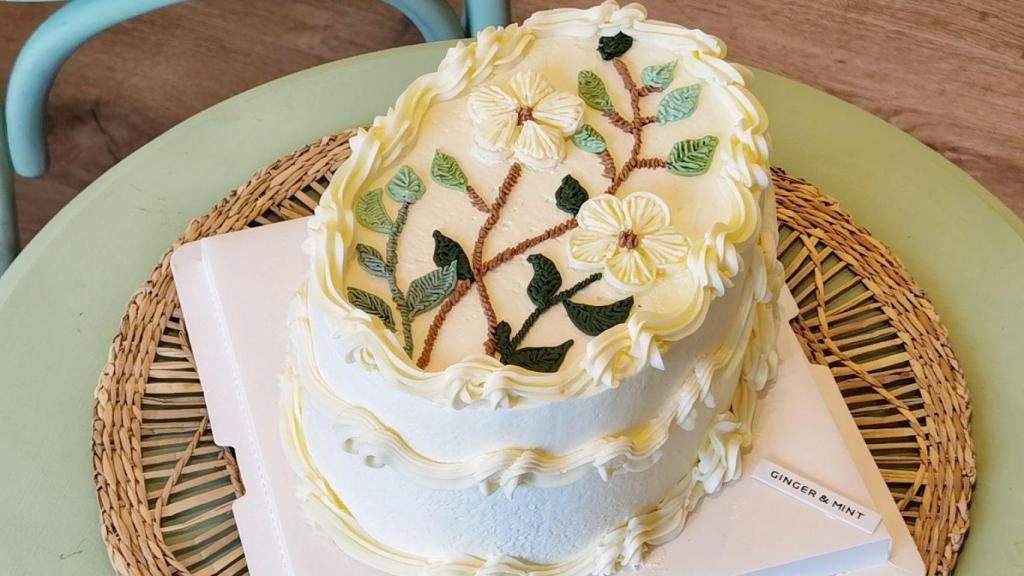 Una de las tartas personalizadas de Sara-