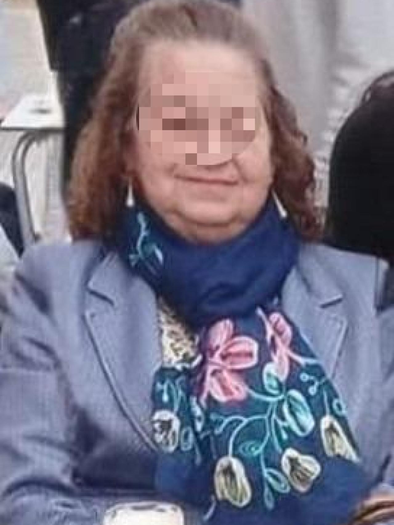 Alicia, la anciana, de 79 años, asesinada por su exyerno, Sebastián.