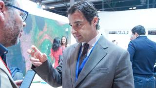 El alcalde de Torrevieja, Eduardo Dolón, en FITUR 2025.