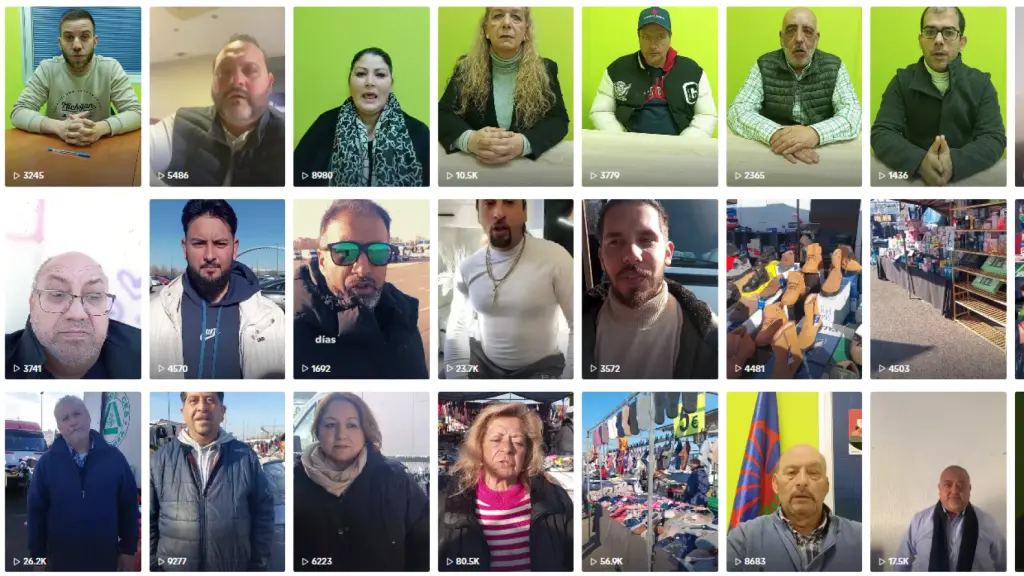 Los vídeos de los vendedores del rastro de Zaragoza en el perfil de Tiktok.