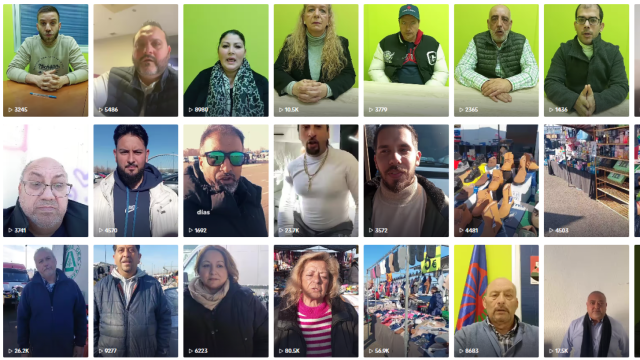 Los vídeos de los vendedores del rastro de Zaragoza en el perfil de Tiktok.
