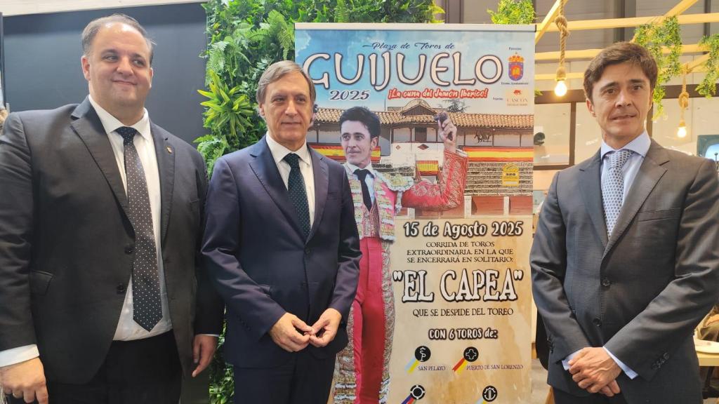 Presentación de la ultima corrida de toros de El Capea en Fitur 2025