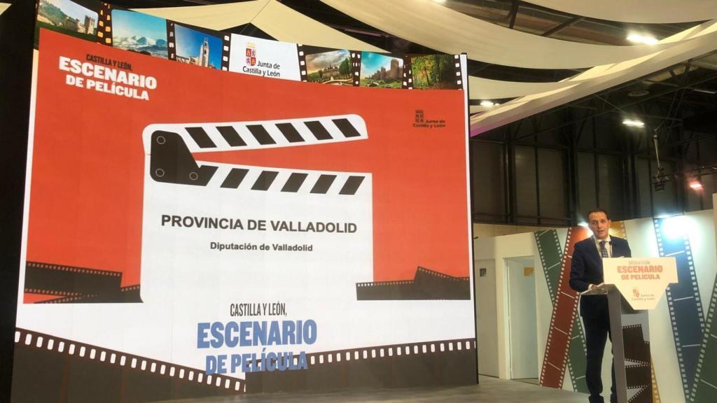 El presidente de la Diputación de Valladolid, Conrado Íscar, promociona la Semana Santa en Fitur