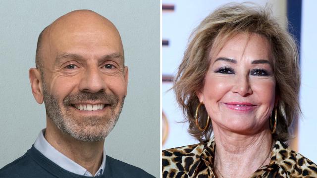 Alberto Carullo y Ana Rosa Quintana en un fotomontaje de BLUPER.