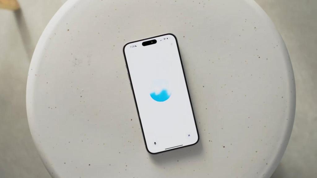 ChatGPT en un móvil