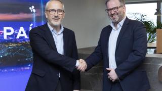 Rosalío Alonso, COO de Ayesa, y Miguel Tapia, de CORE.