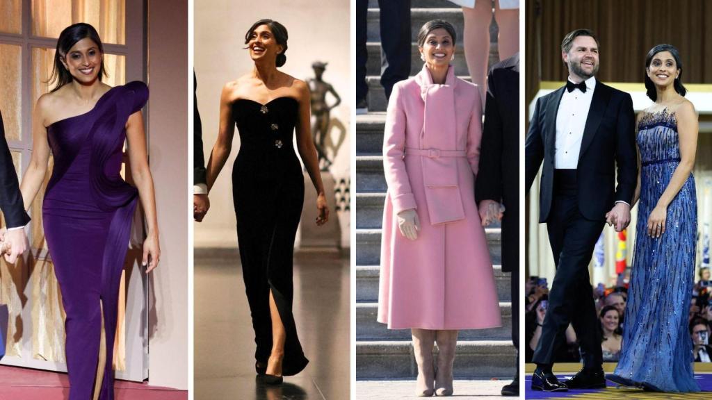 Los diferentes looks de Usha Vance en los actos de la nueva presidencia del país.
