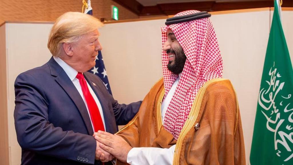 Trump y Bin Salmán, en la cumbre del 620 de Osaka de 2019.
