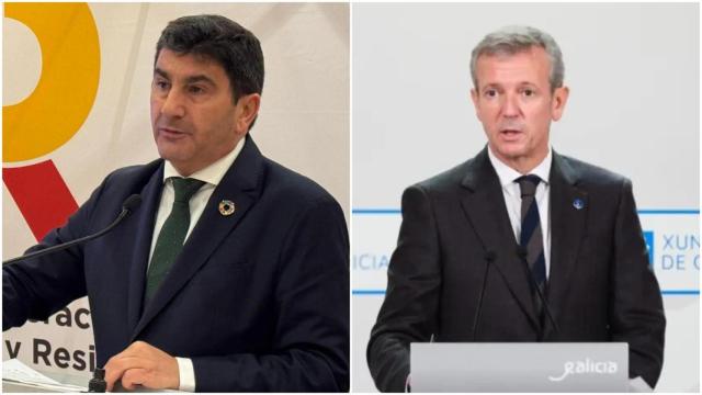 Pedro Blanco y Alfonso Rueda