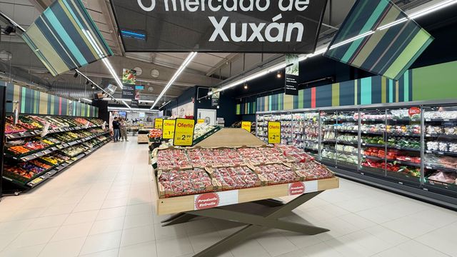 Imagen del supermercado.