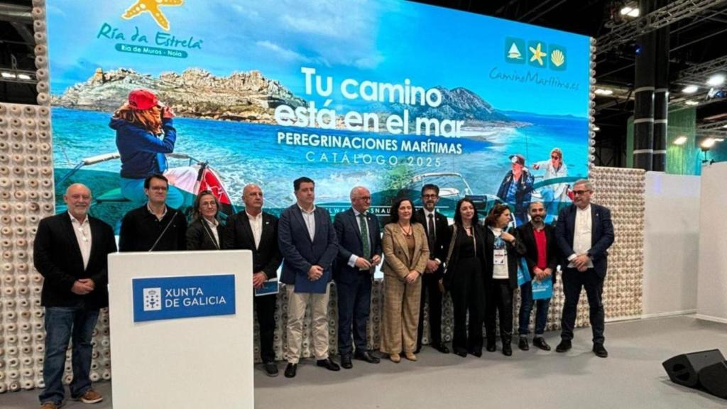 El geodestino ría de Muros y Noia presenta su campaña turística en Fitur.