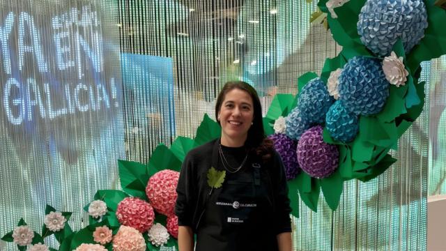 Cristina Velasco, propietaria de Anaquiños de Papel en Fitur