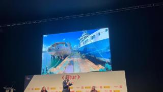 Caballero presume en Fitur de que Vigo es cine