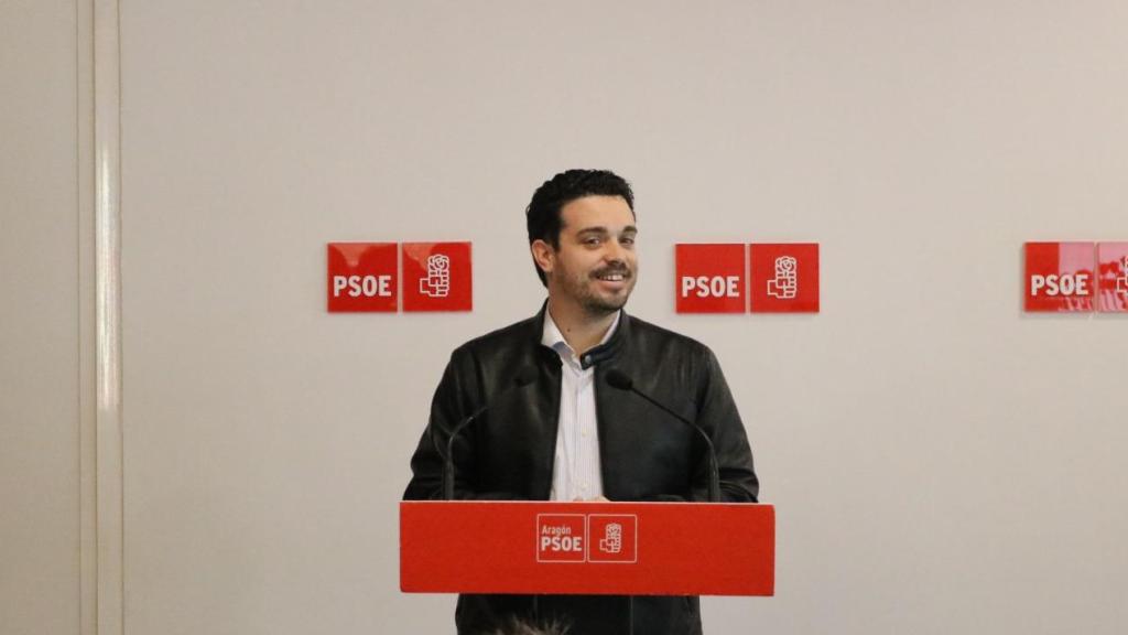 Villagrasa, durante la presentación de su candidatura