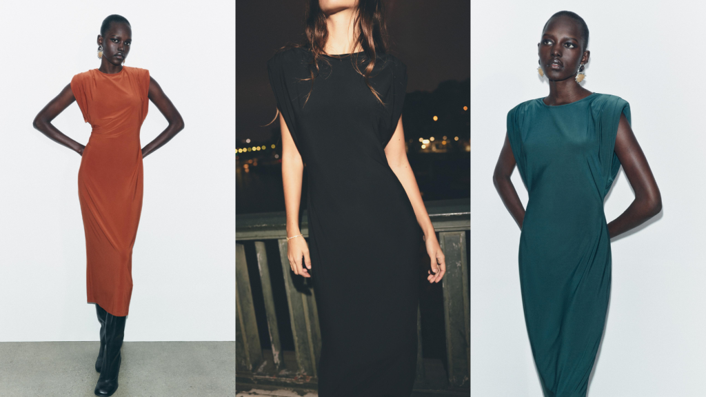 Los tres vestidos de Zara.