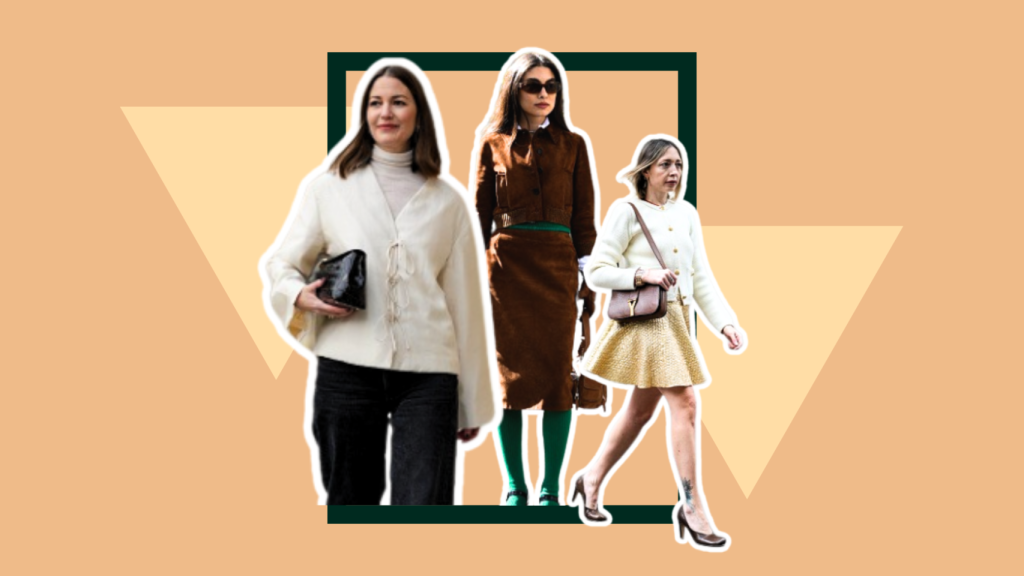 Esta forma de cuerpo apela a prendas con mayor volumen en la zona inferior.