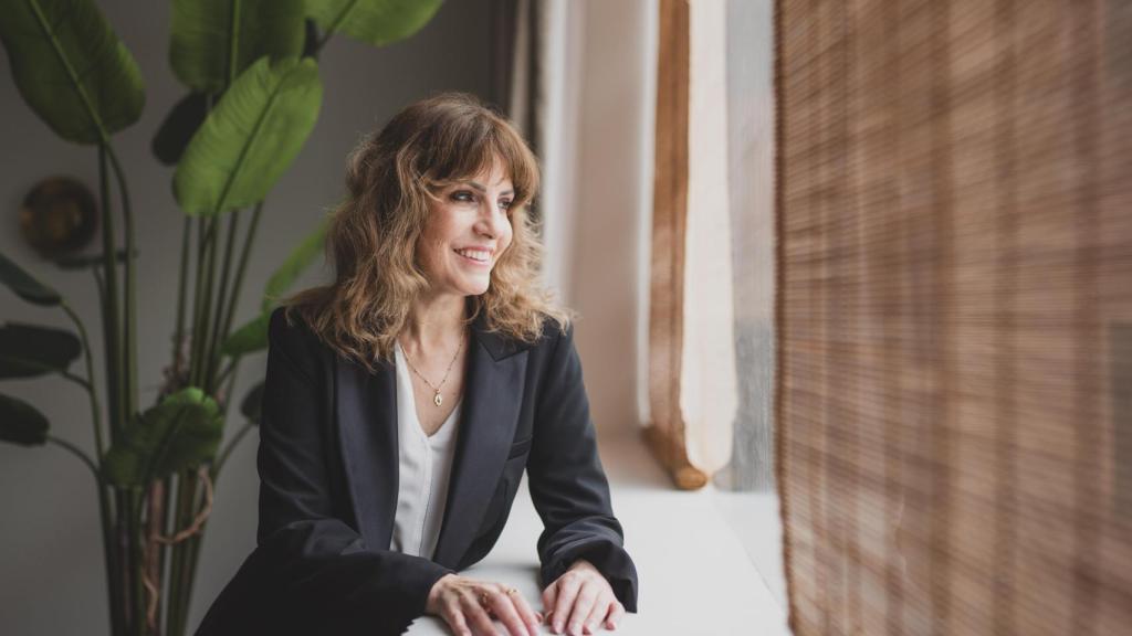 Asun, en el espacio de bodas que gestiona en ABC Serrano.