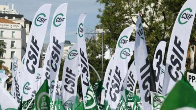 Manifestación de CSIF